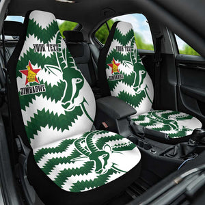 Zimbabwe Rugby The Sables Personalized Car Seat Cover Retro Jersey Inspired - African Pride