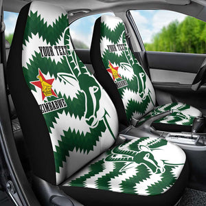 Zimbabwe Rugby The Sables Personalized Car Seat Cover Retro Jersey Inspired - African Pride