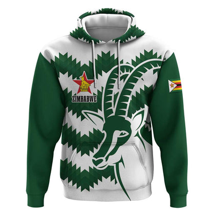Zimbabwe Rugby The Sables Personalized Hoodie Retro Jersey Inspired - African Pride