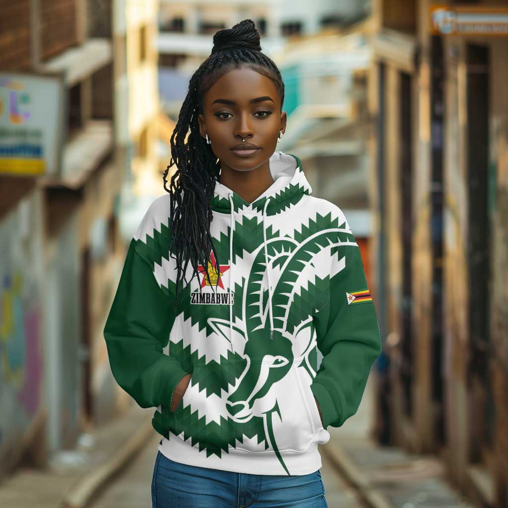 Zimbabwe Rugby The Sables Personalized Hoodie Retro Jersey Inspired - African Pride