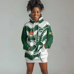 Zimbabwe Rugby The Sables Personalized Hoodie Dress Retro Jersey Inspired - African Pride