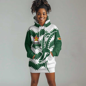 Zimbabwe Rugby The Sables Personalized Hoodie Dress Retro Jersey Inspired - African Pride