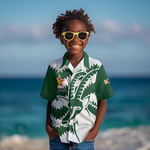 Zimbabwe Rugby The Sables Personalized Kid Hawaiian Shirt Retro Jersey Inspired - African Pride