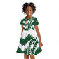 Zimbabwe Rugby The Sables Personalized Kid Short Sleeve Dress Retro Jersey Inspired - African Pride