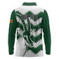 Zimbabwe Rugby The Sables Personalized Long Sleeve Polo Shirt Retro Jersey Inspired - African Pride