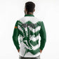 Zimbabwe Rugby The Sables Personalized Long Sleeve Polo Shirt Retro Jersey Inspired - African Pride