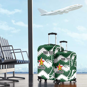 Zimbabwe Rugby The Sables Personalized Luggage Cover Retro Jersey Inspired - African Pride