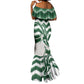 Zimbabwe Rugby The Sables Personalized Mermaid Dress Retro Jersey Inspired - African Pride