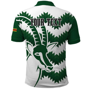 Zimbabwe Rugby The Sables Personalized Polo Shirt Retro Jersey Inspired - African Pride