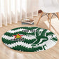 Zimbabwe Rugby The Sables Personalized Round Carpet Retro Jersey Inspired - African Pride