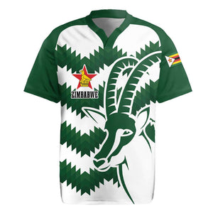 Zimbabwe Rugby The Sables Personalized Rugby Jersey Retro Jersey Inspired - African Pride
