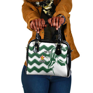 Zimbabwe Rugby The Sables Personalized Shoulder Handbag Retro Jersey Inspired - African Pride