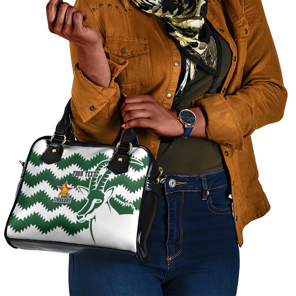 Zimbabwe Rugby The Sables Personalized Shoulder Handbag Retro Jersey Inspired - African Pride