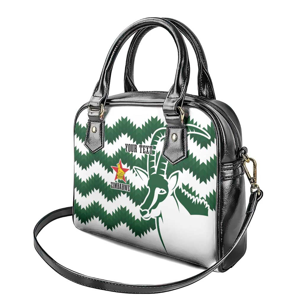 Zimbabwe Rugby The Sables Personalized Shoulder Handbag Retro Jersey Inspired - African Pride