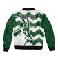 Zimbabwe Rugby The Sables Personalized Sleeve Zip Bomber Jacket Retro Jersey Inspired - African Pride