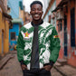 Zimbabwe Rugby The Sables Personalized Sleeve Zip Bomber Jacket Retro Jersey Inspired - African Pride