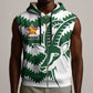Zimbabwe Rugby The Sables Personalized Sleeveless Zip Hoodie Retro Jersey Inspired - African Pride
