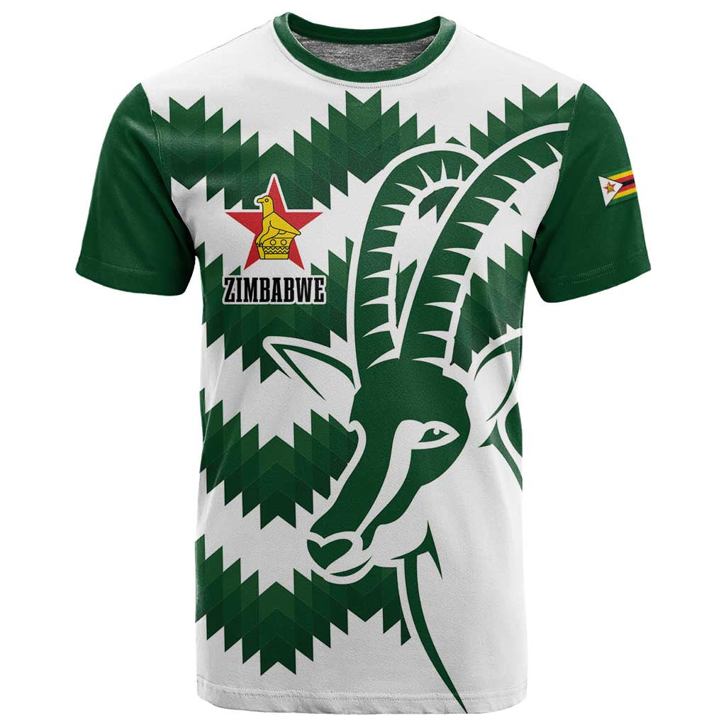 Zimbabwe Rugby The Sables Personalized T shirt Retro Jersey Inspired - African Pride