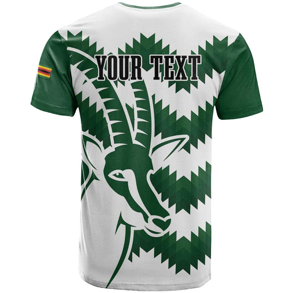 Zimbabwe Rugby The Sables Personalized T shirt Retro Jersey Inspired - African Pride