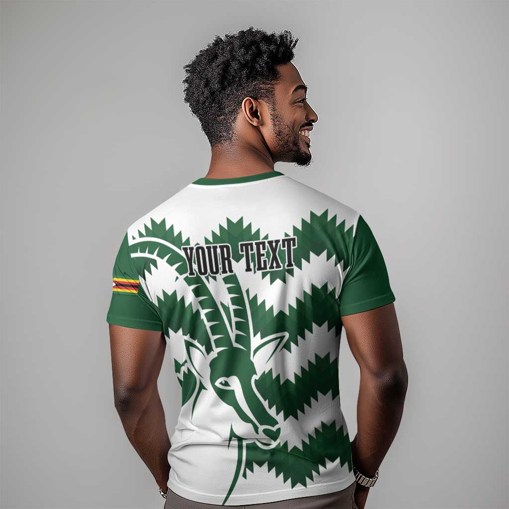 Zimbabwe Rugby The Sables Personalized T shirt Retro Jersey Inspired - African Pride
