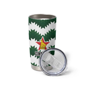 Zimbabwe Rugby The Sables Personalized Tumbler Cup Retro Jersey Inspired - African Pride