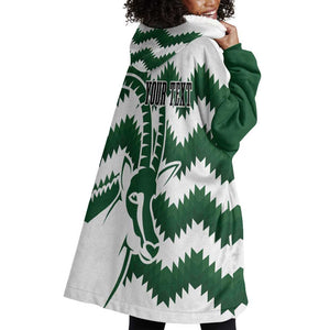Zimbabwe Rugby The Sables Personalized Wearable Blanket Hoodie Retro Jersey Inspired - African Pride