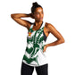 Zimbabwe Rugby The Sables Personalized Women Racerback Tank Retro Jersey Inspired - African Pride