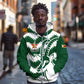 Zimbabwe Rugby The Sables Personalized Zip Hoodie Retro Jersey Inspired - African Pride