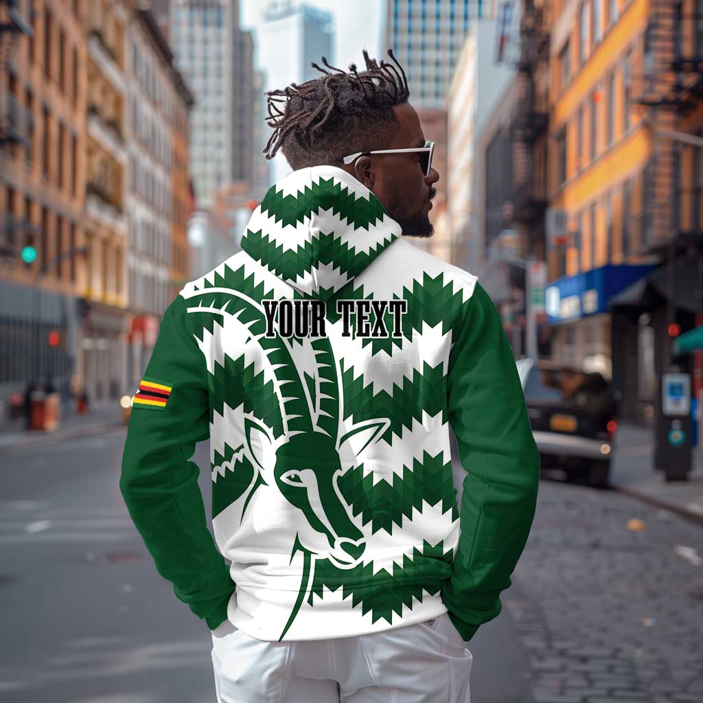 Zimbabwe Rugby The Sables Personalized Zip Hoodie Retro Jersey Inspired - African Pride