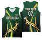 South Africa WC2026 Personalized Basketball Jersey Springboks Champion