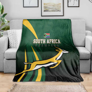 South Africa WC2026 Blanket Springboks Champion