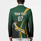 South Africa WC2026 Personalized Blazer Springboks Champion