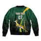 South Africa WC2026 Personalized Bomber Jacket Springboks Champion