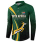 South Africa WC2026 Personalized Button Sweatshirt Springboks Champion