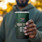 South Africa WC2026 Personalized 4 in 1 Can Cooler Tumbler Springboks Champion