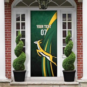 South Africa WC2026 Personalized Door Cover Springboks Champion