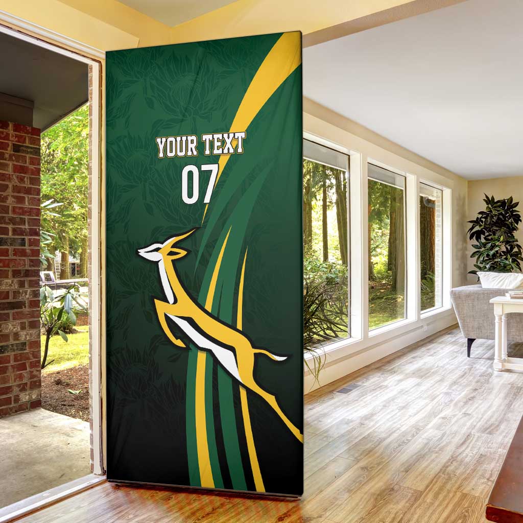 South Africa WC2026 Personalized Door Cover Springboks Champion