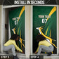 South Africa WC2026 Personalized Door Cover Springboks Champion
