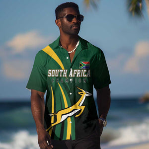 South Africa WC2026 Personalized Hawaiian Shirt Springboks Champion