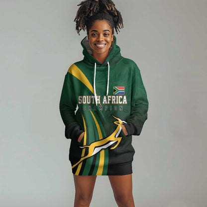 South Africa WC2026 Personalized Hoodie Dress Springboks Champion