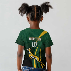 South Africa WC2026 Personalized Kid T shirt Springboks Champion