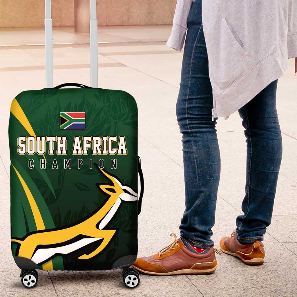 South Africa WC2026 Luggage Cover Springboks Champion by African Pride
