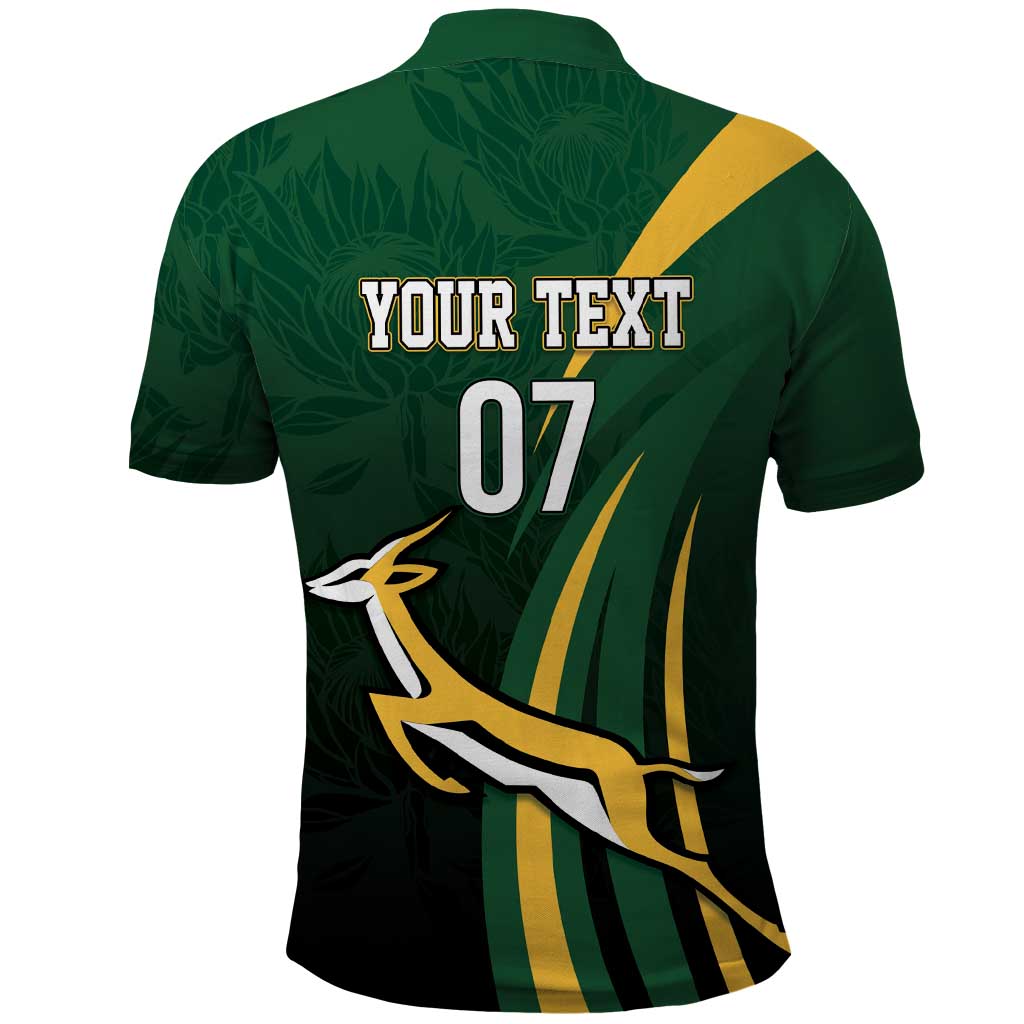 South Africa WC2026 Personalized Polo Shirt Springboks Champion