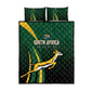 South Africa WC2026 Quilt Bed Set Springboks Champion