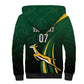 South Africa WC2026 Personalized Sherpa Hoodie Springboks Champion