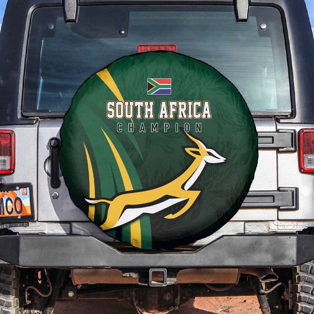 South Africa WC2026 Spare Tire Cover Springboks Champion