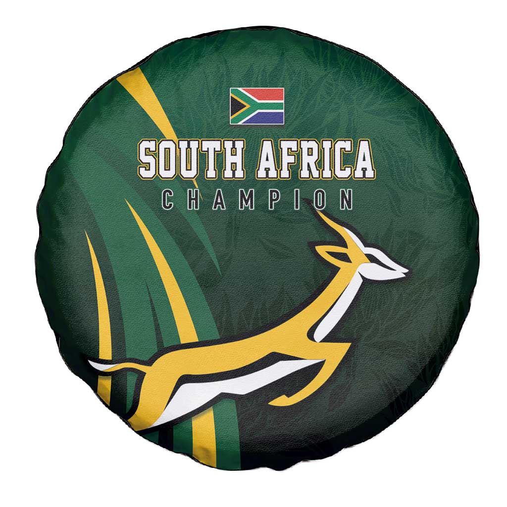 South Africa WC2026 Spare Tire Cover Springboks Champion