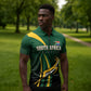 South Africa WC2026 Personalized Zipper Polo Shirt Springboks Champion