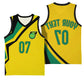 Personalised Jamaica Football Basketball Jersey Reggae Boyz Retro WC 1998 Inspired - African Pride