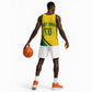 Personalised Jamaica Football Basketball Jersey Reggae Boyz Retro WC 1998 Inspired - African Pride